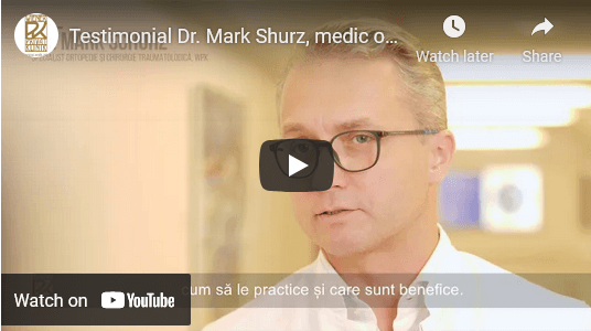Testimonial Dr. Mark Shurz, medic ortoped la spitalul Wiener Privatklinik din Austria